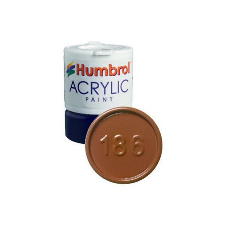 Acrylic maling Brown 14ml - Mat - replaced