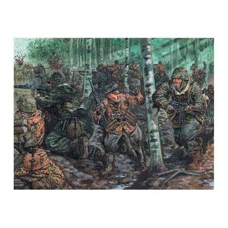 1:72 WWII-GERMAN ELITE TROOPS