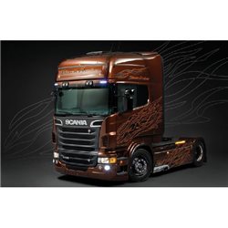 1:24 SCANIA R BLACK AMBER