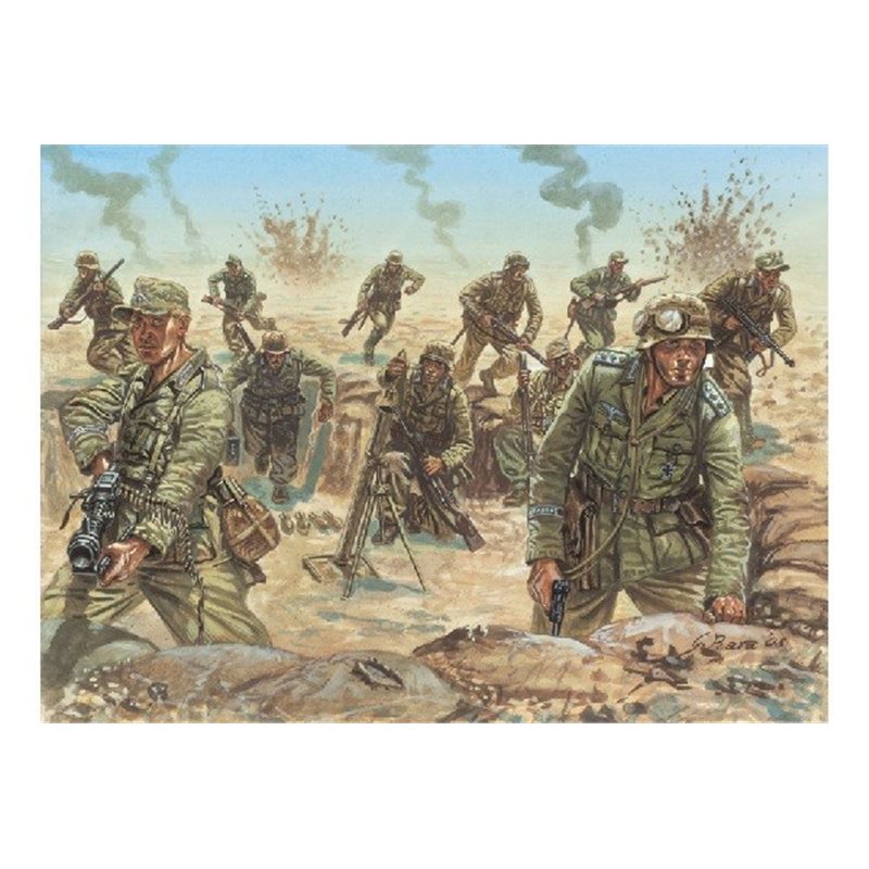 1:72 WWII - D.A.K. INFANTRY