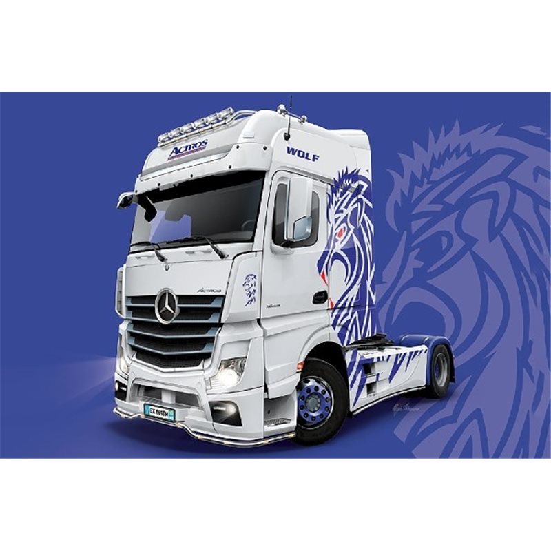 1:24 Mercedes Benz Actros MP4 Show Truck