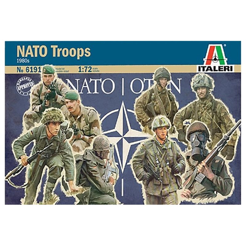 1:72 NATO Troops - contains 48 figures
