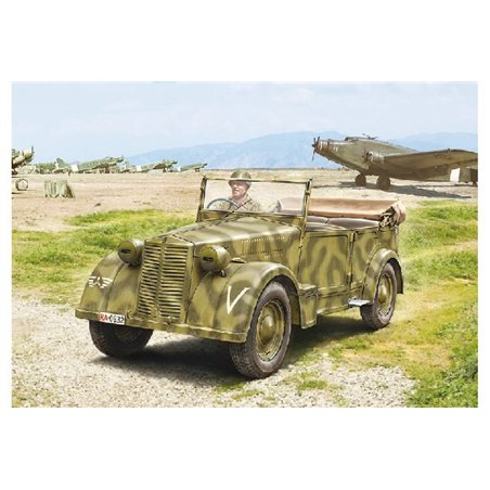 1:35 Fiat 508 CM COLONIALE with crew