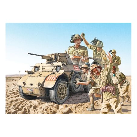 1:35 AB 41 with Bersaglieri Italian Infantry