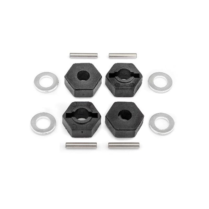 12mm Wheel Hex Hub Set (4pcs)