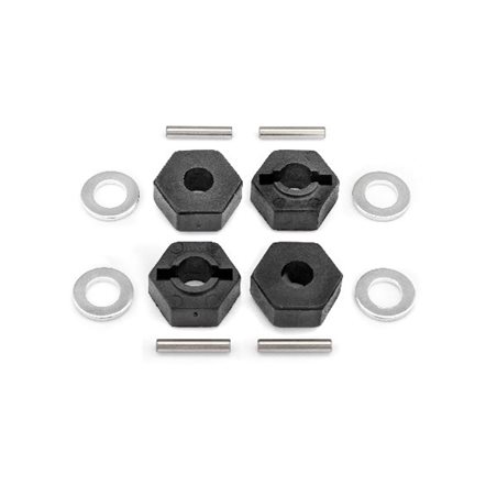 12mm Wheel Hex Hub Set (4pcs)