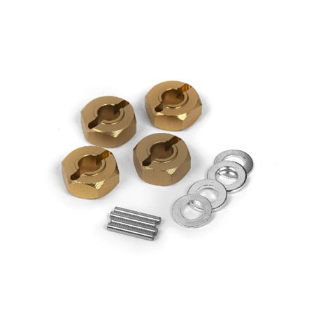 Aluminum 12mm Wheel Hex Hub Set (4pcs)