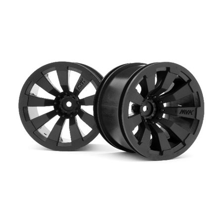 Quantum+ XT 3.2in Wheel (Black/2pcs)