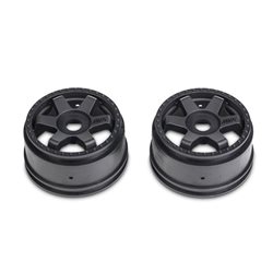 QuantumR Race Truck Wheel (Black/2pcs)
