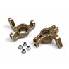 Aluminium Steering Spindle Set (Gold/Left/Right)