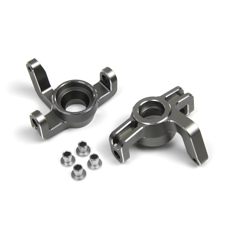 Aluminium Steering Spindle Set (Grey/Left/Right)