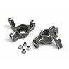 Aluminium Steering Spindle Set (Grey/Left/Right)