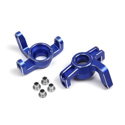 Aluminium Steering Spindle Set (Blue/Left/Right)