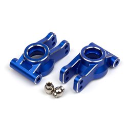 Aluminium Rear Hub Set (Blue/2pcs)