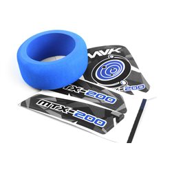 Transmitter Wheel Foam & Decals (Blue)