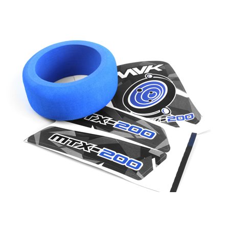 Transmitter Wheel Foam & Decals (Blue)