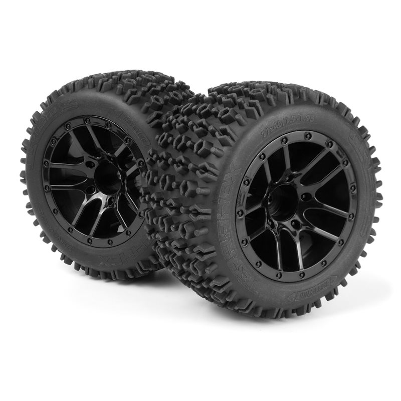 Tredz TerraHex Wheel & Tire Set (77x40/2pcs)