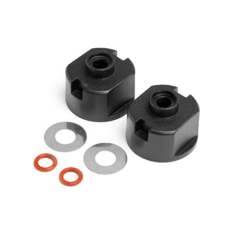 Diff Case / Seals With Washers 2pcs Strada and EVO