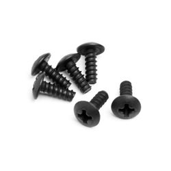 Round Head Screw M3x8mm (6Pcs)