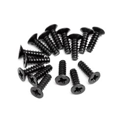 Countersunk Cross Head Self-TapScrew M3x10mm 15Pcs