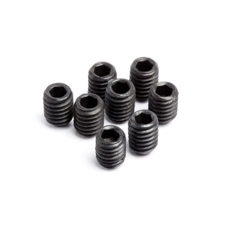 Grub Screw M3x4mm (8Pcs)