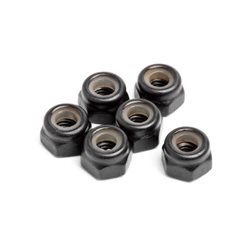 M3 Nylon Locknut (6Pcs)