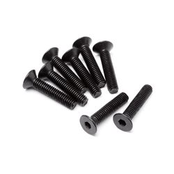 Flat Head Screw M4x20mm 12 Pcs