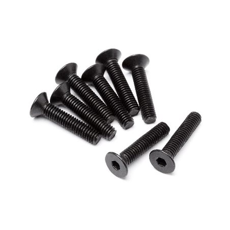 Flat Head Screw M4x20mm 12 Pcs