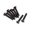 Flat Head Screw M4x25mm 8 Pcs