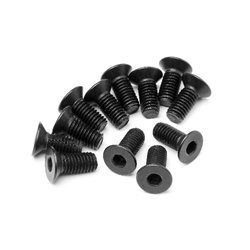 Flat Head Screw M5x12mm 12 Pcs