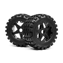 BLACKOUT XB MOUNTED WHEEL AND TYRE SET (REAR) PR