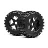 BLACKOUT XB MOUNTED WHEEL AND TYRE SET (REAR) PR
