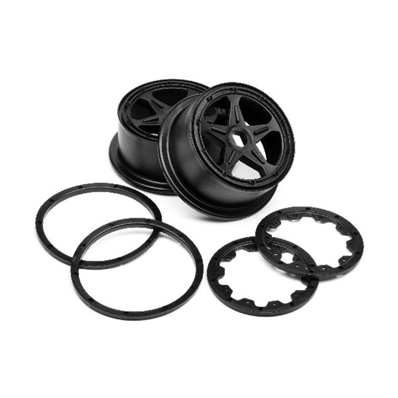 BLACKOUT XB WHEEL SET (REAR) PR