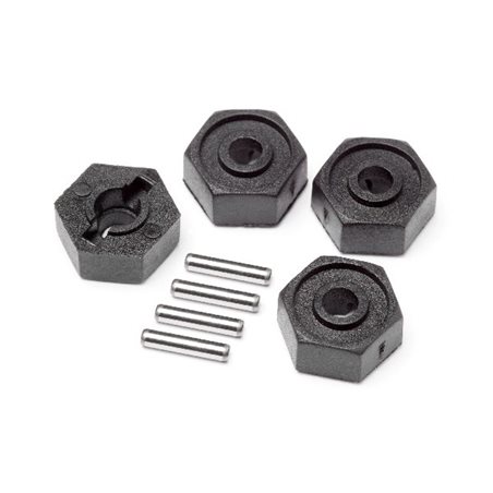 Wheel Hex Adaptors w/Pins 2x10 4pcs (Scout RC)