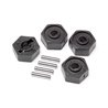 Wheel Hex Adaptors w/Pins 2x10 4pcs (Scout RC)