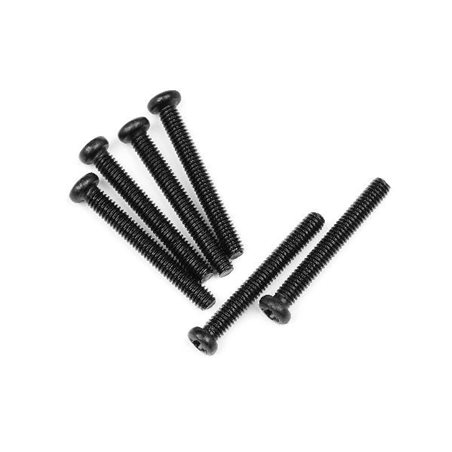 Button Head Screw M2.5 x 20mm 6Pcs