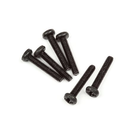 Button Head Screw M2.5 x 14mm 6Pcs