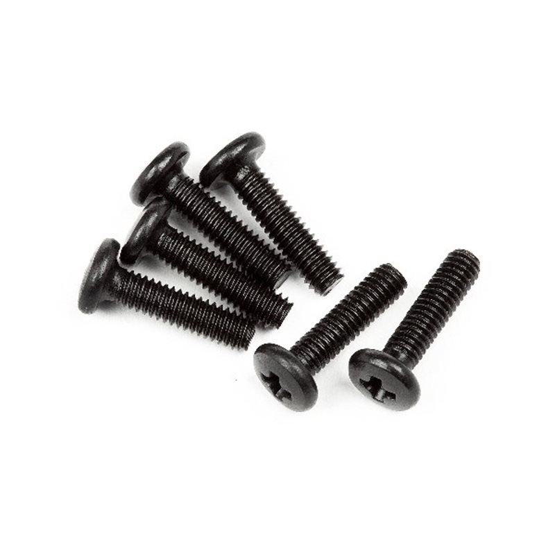 Button Head Screw M2.5 x 10mm 6Pcs