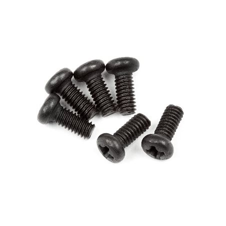 Button Head Screw M2.5 x 6mm 6Pcs