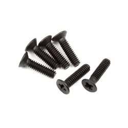 Flat Head Screw M2 x 8mm 6Pcs
