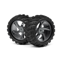 1/18 MONSTER TRUCK WHEEL & TYRE ASSEMBLY (ION MT)
