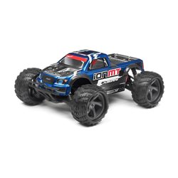 MONSTER TRUCK PAINTED BODY BLUE WITH DECALS ION MT