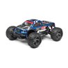 MONSTER TRUCK PAINTED BODY BLUE WITH DECALS ION MT