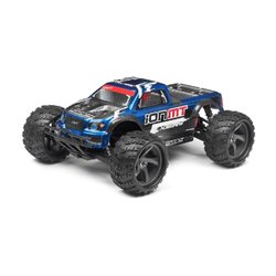 CLEAR MONSTER TRUCK BODY WITH DECALS (ION MT)