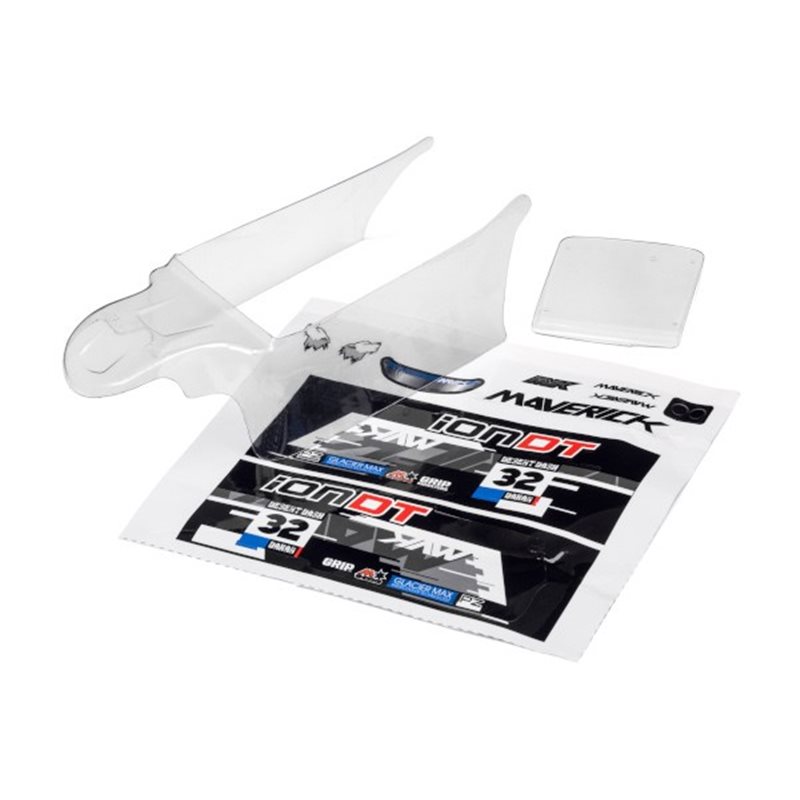 CLEAR DESERT TRUCK BODY WITH DECALS (ION DT)