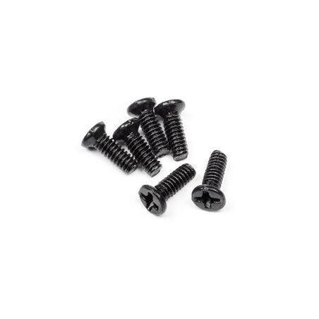 FLAT HEAD SCREW M2 X 6MM 6PCS
