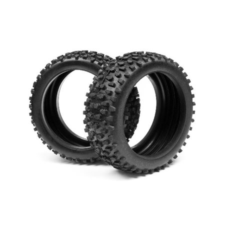 TRACKER 1:8TH SCALE BUGGY TYRE W/INSERT (PR)