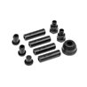 SUSPENSION PIN MOUNT /REAR HUB INSERTS & SHOCK Mts