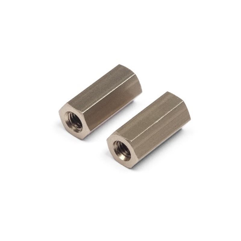 REAR BULKHEAD HEX POSTS 12MM (PR)