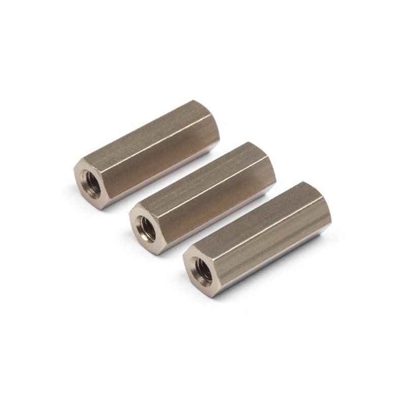 REAR CHASSIS BRACE HEX POSTS 16MM (3PCS)
